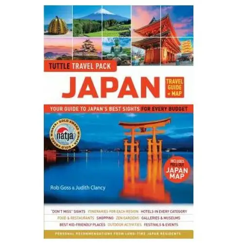 Japan travel guide & map tuttle travel pack Tuttle publishing