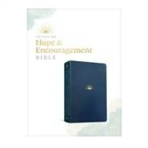 Tyndale house publ Nlt dayspring hope & encouragement bible (leatherlike, navy blue)