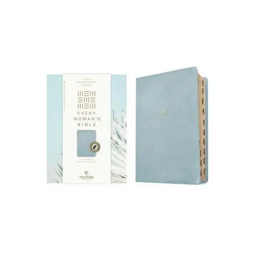 Tyndale house publ Nlt every woman's bible, filament-enabled edition (leatherlike, sky blue, indexed)
