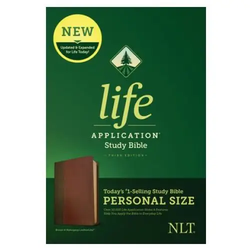 Nlt life application study bible, third edition, personal size (leatherlike, brown/tan) Tyndale house publ
