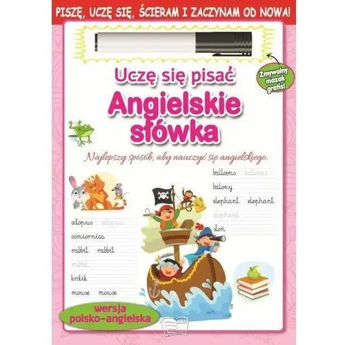 Uczę się pisać. Angielskie słówka praca zbiorowa