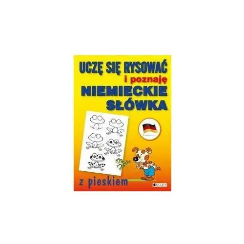 Uczę się rysować i poznaję niemieckie słówka z pieskiem