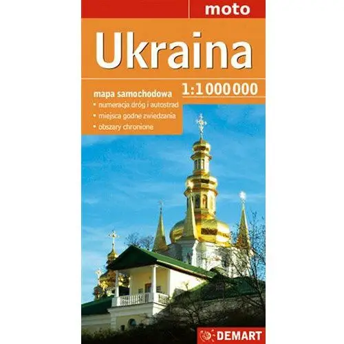 Ukraina mapa samochodowa 1:1 000 000