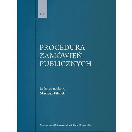 Umcs Procedura zamówień publicznych t.2