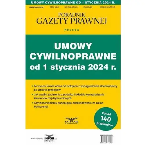 Umowy cywilnoprawne od 1 stycznia 2024 r