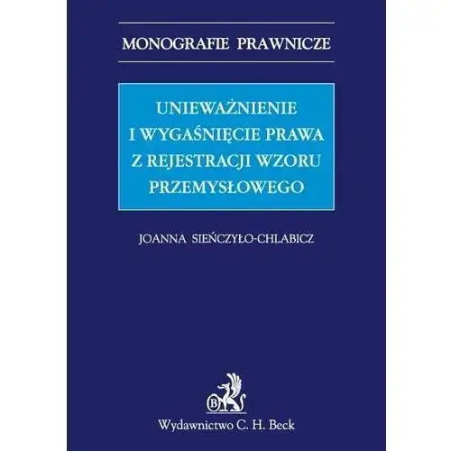 Unieważnienie i wygaśnięcie prawa z rejestracji wzoru przemysłowego