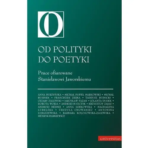 Od polityki do poetyki, AZ#20D98305EB/DL-ebwm/pdf