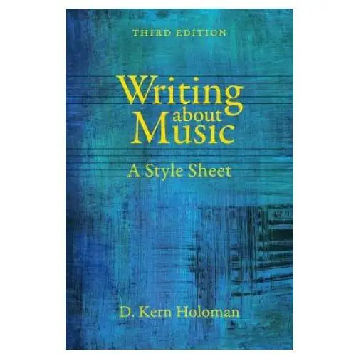 University of california press Writing about music