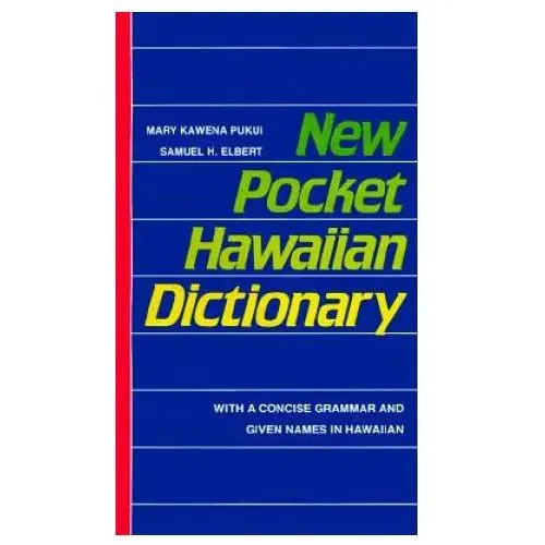 University of hawai'i press New pocket hawaiian dictionary