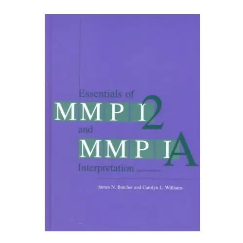 University of minnesota press Essentials of mmpi-2 and mmpi-a interpretation