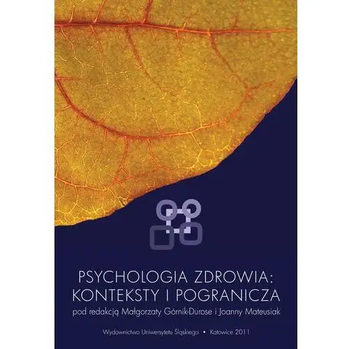 Psychologia zdrowia: konteksty i pogranicza, E519F7DEEB