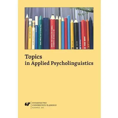 Topics in applied psycholinguistics, 2BA78378EB