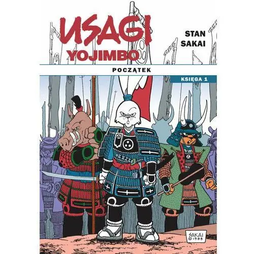 Usagi Yojimbo Początek. Księga 1