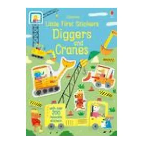 Usborne books Little first stickers diggers and cranes