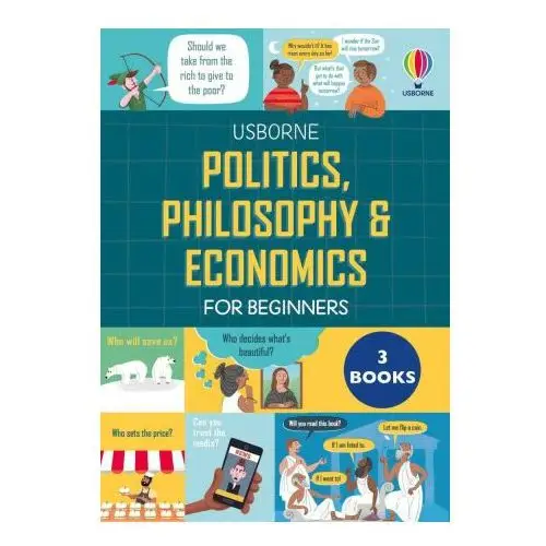 Politics, Philosophy and Economics for Beginners - 3 Book Set