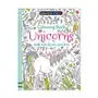 Usborne publishing ltd Colouring book unicorns with rub downs Sklep on-line