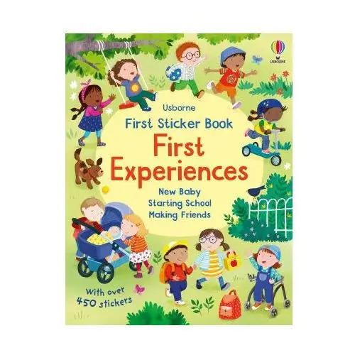 First sticker book first experiences Usborne publishing ltd