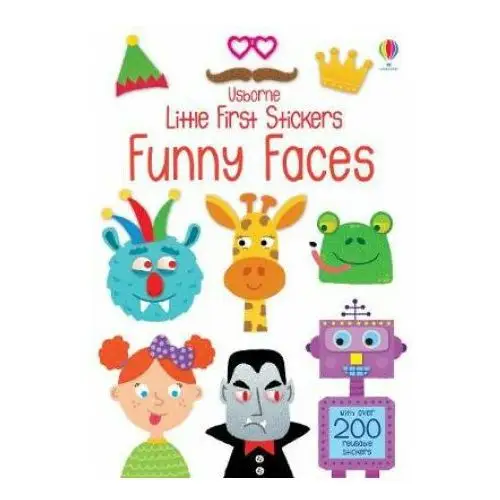 Little first stickers funny faces Usborne publishing ltd