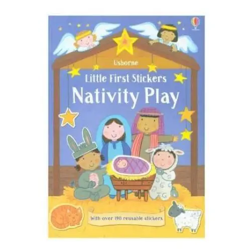 Little first stickers nativity play Usborne publishing ltd