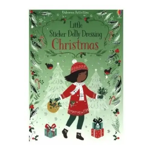 Little sticker dolly dressing christmas Usborne publishing ltd