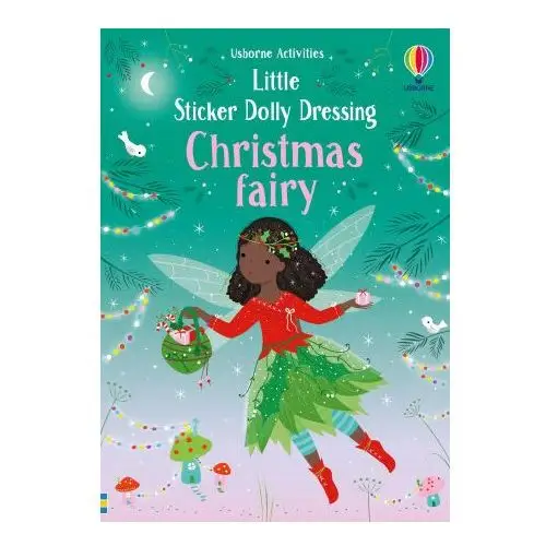 Little sticker dolly dressing christmas fairy Usborne publishing ltd