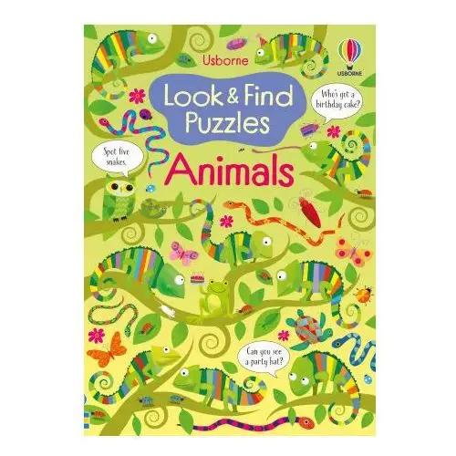 Usborne publishing ltd Look and find puzzles animals