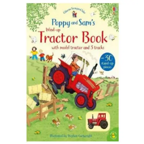 Poppy and sam's wind-up tractor book Usborne publishing ltd