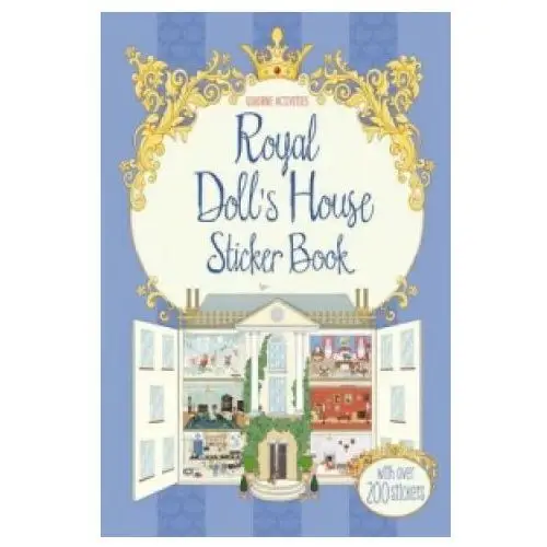 Royal doll's house sticker book Usborne publishing ltd