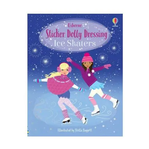 Sticker dolly dressing ice skaters Usborne publishing ltd