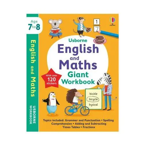 Usborne English and Maths Giant Workbook 7-8