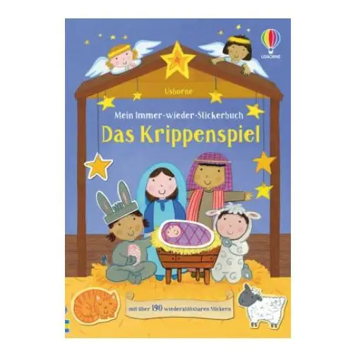 Mein Immer-wieder-Stickerbuch: Das Krippenspiel