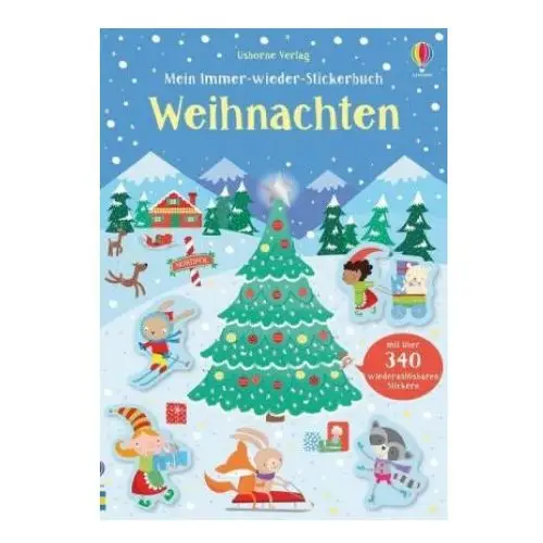 Mein immer-wieder-stickerbuch: weihnachten Usborne verlag