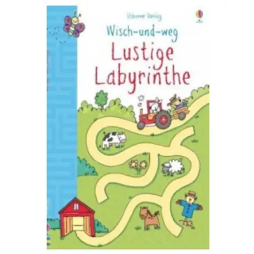 Mein wisch-und-weg-buch, lustige labyrinthe Usborne verlag