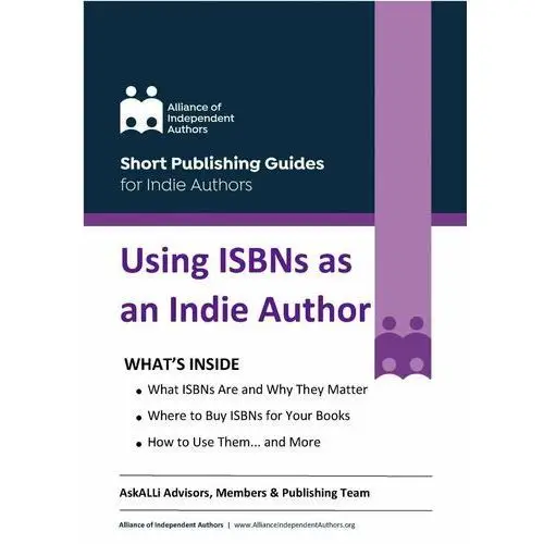 Using ISBNs as an Indie Author