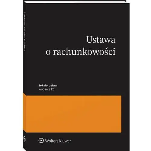 Ustawa o rachunkowości. Przepisy