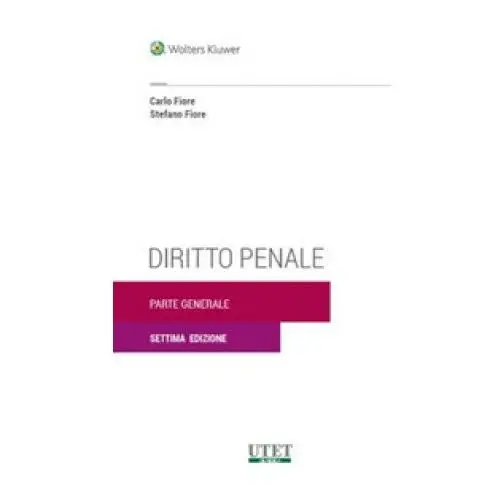 Utet giuridica Diritto penale. parte generale