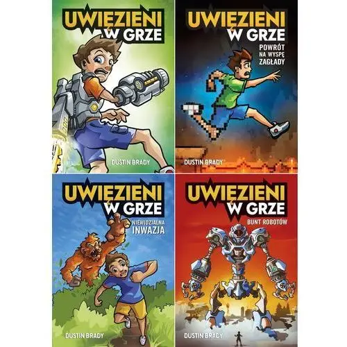 Uwięzieni W Grze Pakiet Dustin Brady Uwięzieni+ Niewidzialna Bunt+ Powrót