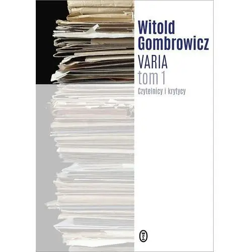 Varia Tom 1 - Witold Gombrowicz