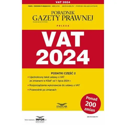 VAT 2024 Podatki Przewodnik po zmianach 2/2024 TOMASZ KRYWAN