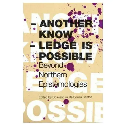 Another knowledge is possible Verso books