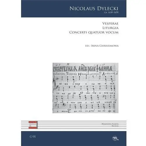 Vesperae. Liturgia. Concerti quatuor vocum