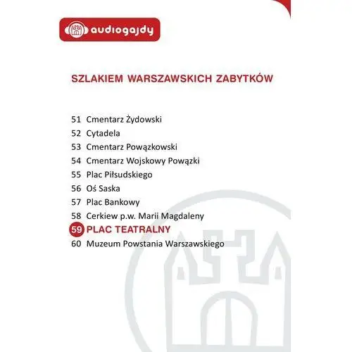 Plac teatralny. szlakiem warszawskich zabytków