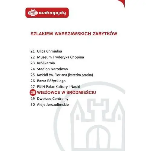 Wieżowce w śródmieściu. szlakiem warszawskich zabytków