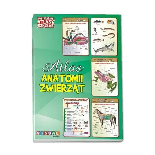 Ilustrowany atlas szkolny. atlas anatomii zwierząt Visual system