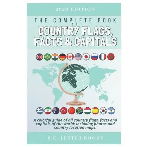 Vkc&b books Complete book of country flags, facts and capitals