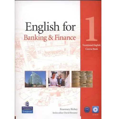 Vocational english: english for banking and finance, level 1, coursebook (podręcznik) plus cd-rom Longman / pearson education