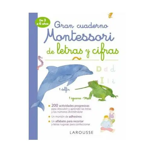 Vox Gran cuaderno montessori de letras y cifras