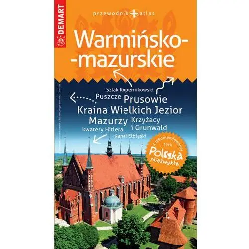 Warmińsko-mazurskie. Przewodnik + atlas