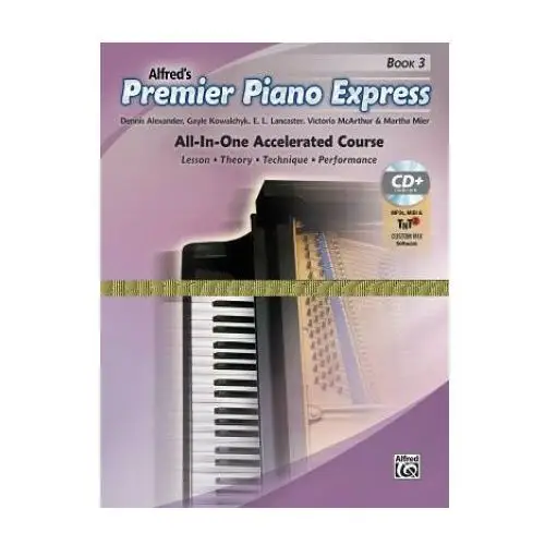 Premier Piano Express, Bk 3: All-In-One Accelerated Course, Book, CD-ROM & Online Audio & Software