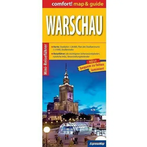 Warschau. Map & Guide